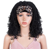 NOBLE Synthetic Headband Wigs | 14 Inch Dreadlocks Wigs For Women Afro Curly Wigs | Glueless Wig 4 Colors Available - Noblehair