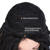 Noble 22 Inches Long Dreadlock Wigs Braided Human Hair Wigs For Black Women - Noblehair