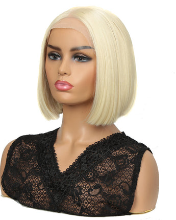 NOBLE 13*7 Synthetic HD Lace Frontal BOB Wig |10 inch Short Lace Wig | luvme Blonde Wigs - Noblehair