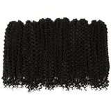 NOBLE New Butterfly Box Braids Crochet Hair | 20 Inch 6PCS Pre Looped Distress Locs Crochet Hair Extensions with Curly Ends | Colorful PASSION BRAIDS - Noblehair