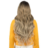 NOBLE Synthetic Lace Front Wig|29 Inch Body Wavy Lace Front Side Part Wig 4 Colors Available | Arika - Noblehair