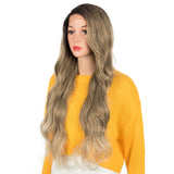 NOBLE Synthetic Lace Front Wig|29 Inch Body Wavy Lace Front Side Part Wig 4 Colors Available | Arika - Noblehair