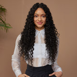 NOBLE Synthetic Lace Front Curly Wigs | Super Soft Long Curly Wig | 30 Inch BIO Hair Wigs 6 Colors - Noblehair
