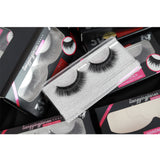 NOBLE False Eyelashes Mink Fur Material| 3D Mink Lashes Cat Eyes Look|Handmade Eyelashes Reusable - Noblehair