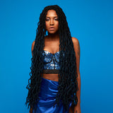 32 inches Crochet Hair Lace Front Faux Locs Wigs | NEW LOCS 32