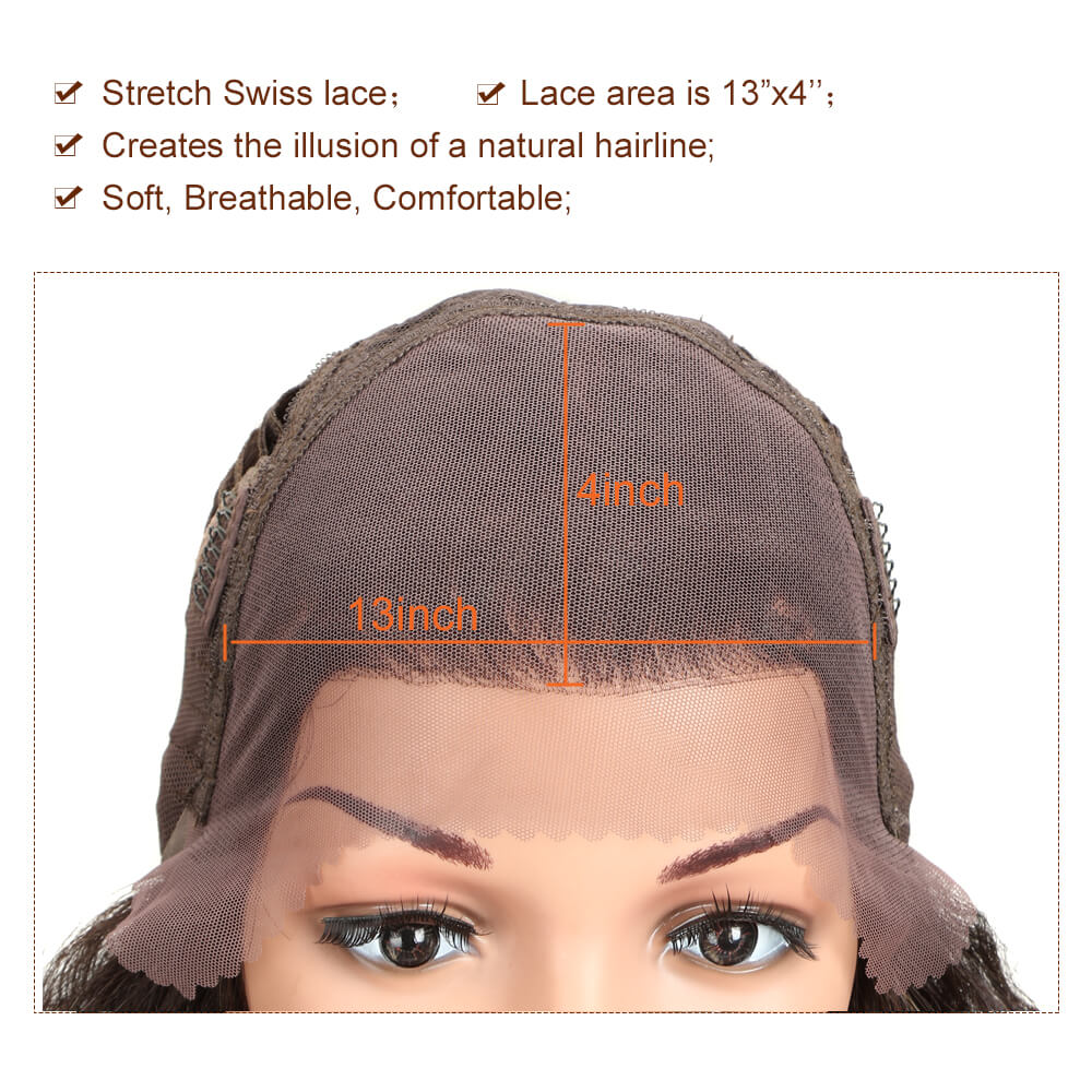 NOBLE Beyonce 13*4 Synthetic Lace Frontal Wigs | 30 Inch Curly Wave Wig丨TAT6/27/24E - Noblehair