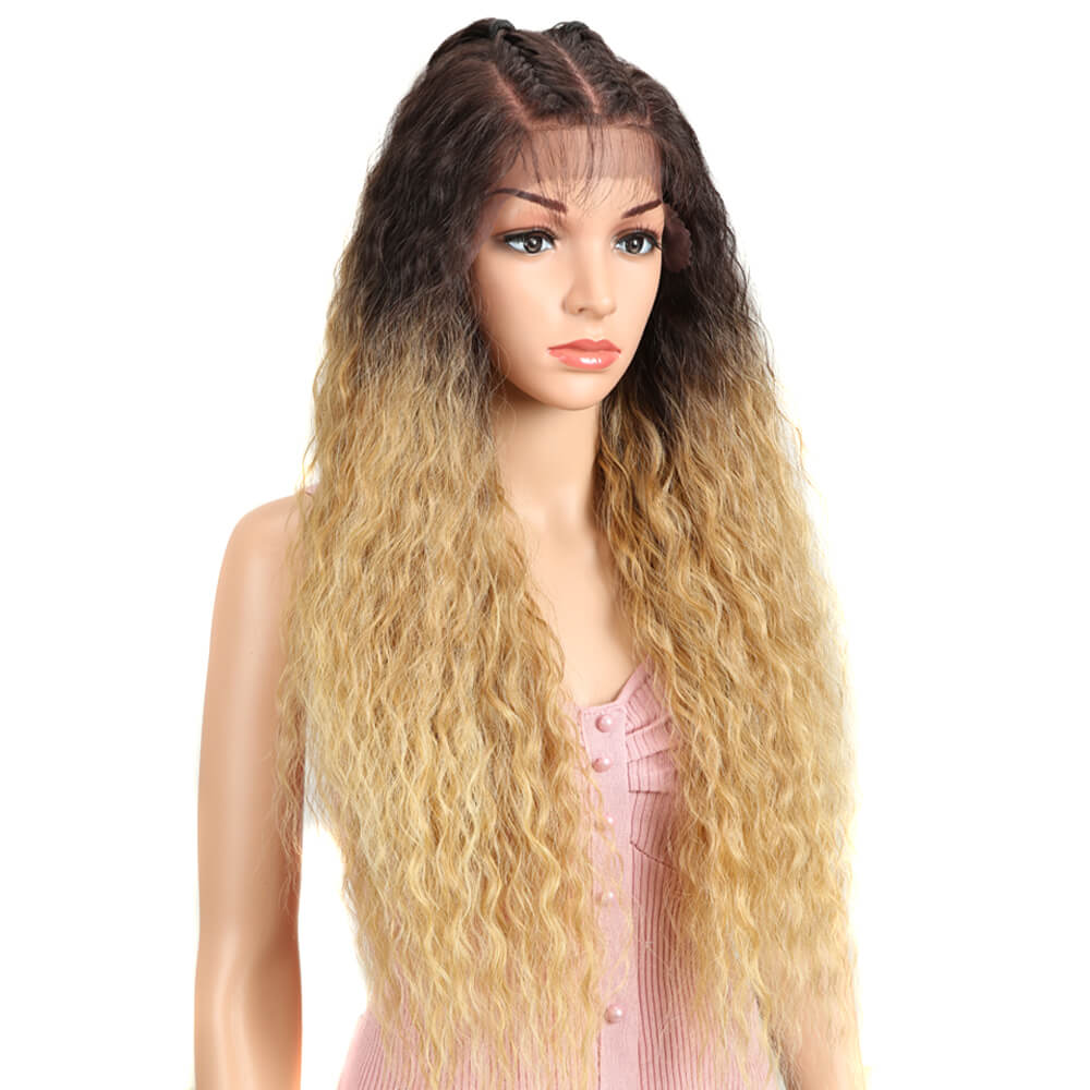 NOBLE Beyonce 13*4 Synthetic Lace Frontal Wigs | 30 Inch Curly Wave Wig丨TAT6/27/24E - Noblehair