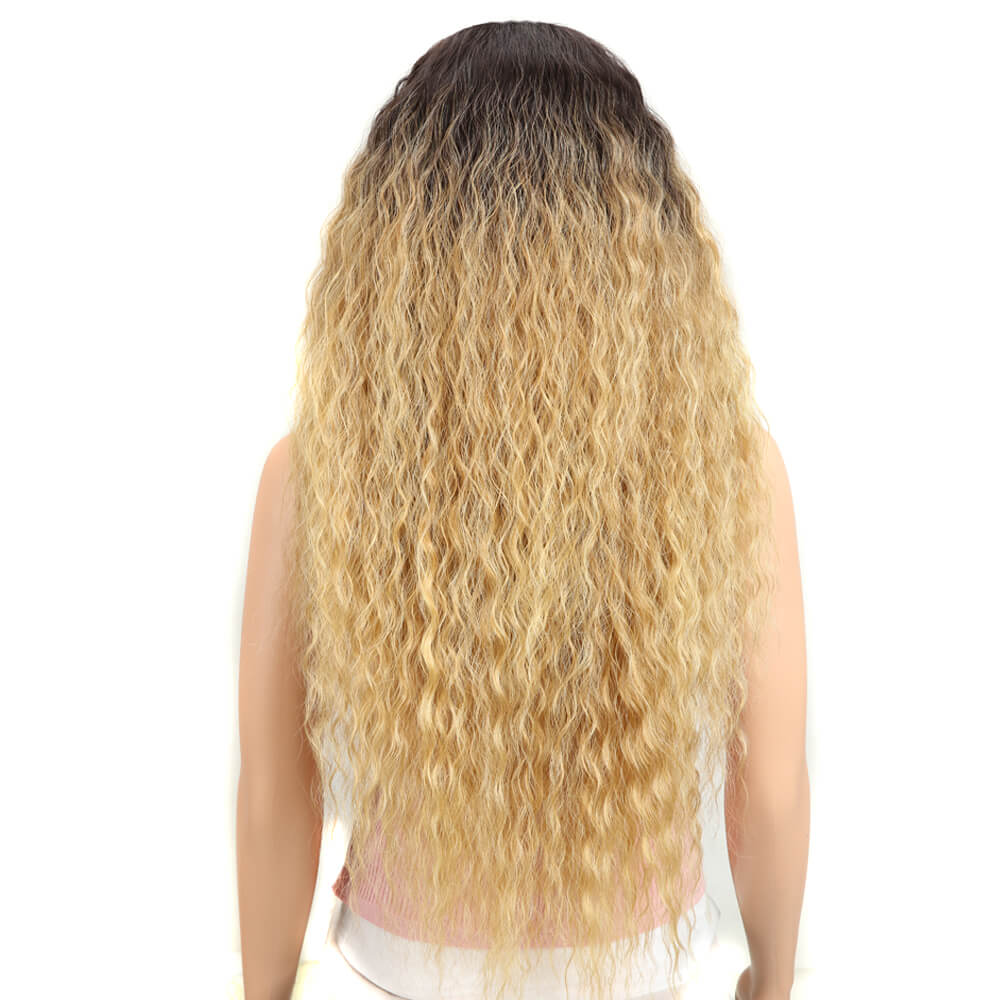 NOBLE Beyonce 13*4 Synthetic Lace Frontal Wigs | 30 Inch Curly Wave Wig丨TAT6/27/24E - Noblehair
