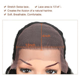 NOBLE Beyonce 13*4 Synthetic Lace Frontal Wigs | 30 Inch Curly Wave Wig丨1B by Noble - Noblehair