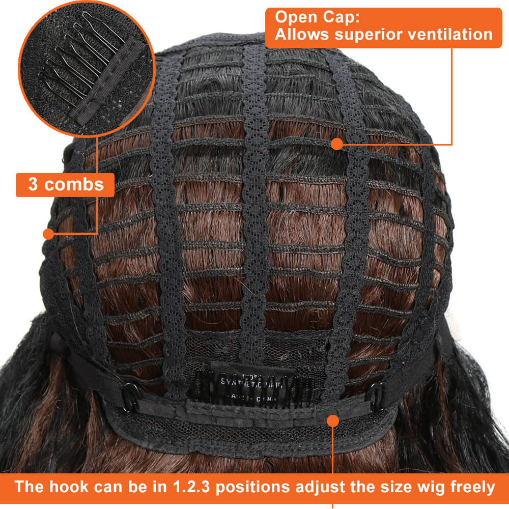 NOBLE Beyonce 13*4 Synthetic Lace Frontal Wigs | 30 Inch Curly Wave Wig丨TT1B/530 - Noblehair
