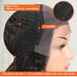 NOBLE Beyonce 13*4 Synthetic Lace Frontal Wigs | 30 Inch Curly Wave Wig丨1B by Noble - Noblehair