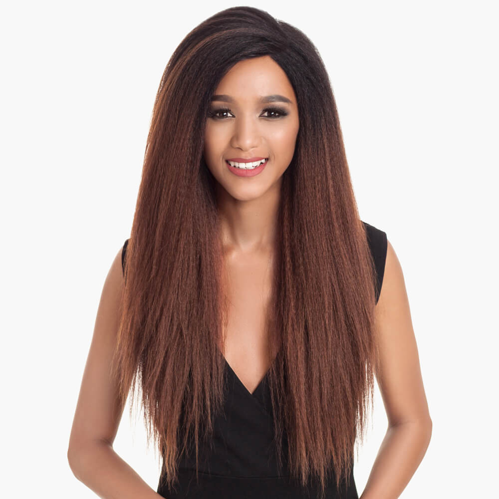 NOBLE Yaki Synthetic Lace Front Wig （13*4 Lace Front）26 Inch丨TT1B/30 - Noblehair