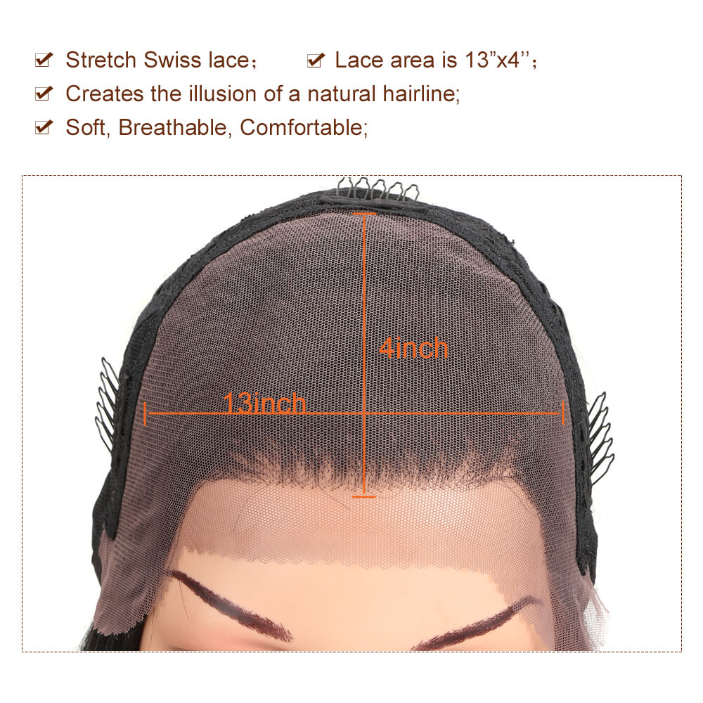 NOBLE Wilma Synthetic 13*4  Lace Wigs With Baby Hair丨27 Inch Long Wavy Wig丨Ombre Blond - Noblehair