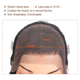NOBLE Wilma Synthetic 13*4  Lace Wigs With Baby Hair丨27 Inch Long Wavy Wig丨Ombre Blond - Noblehair