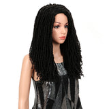 NOBLE 22 Inch Over Shoulder Black Dreadlocks Wigs - Noblehair