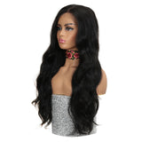 NOBLE Easy 360 Synthetic Lace Front Wig | 28 Inch Body Wave | Classic Black | Grace - Noblehair