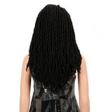 NOBLE 22 Inch Over Shoulder Black Dreadlocks Wigs - Noblehair