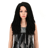 NOBLE 22 Inch Over Shoulder Black Dreadlocks Wigs - Noblehair