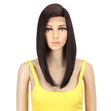 NOBLE Synthetic Lace Front Wig | Straight Lace Front Wig Side Part Wig 16 Inch For Women | EMA - Noblehair