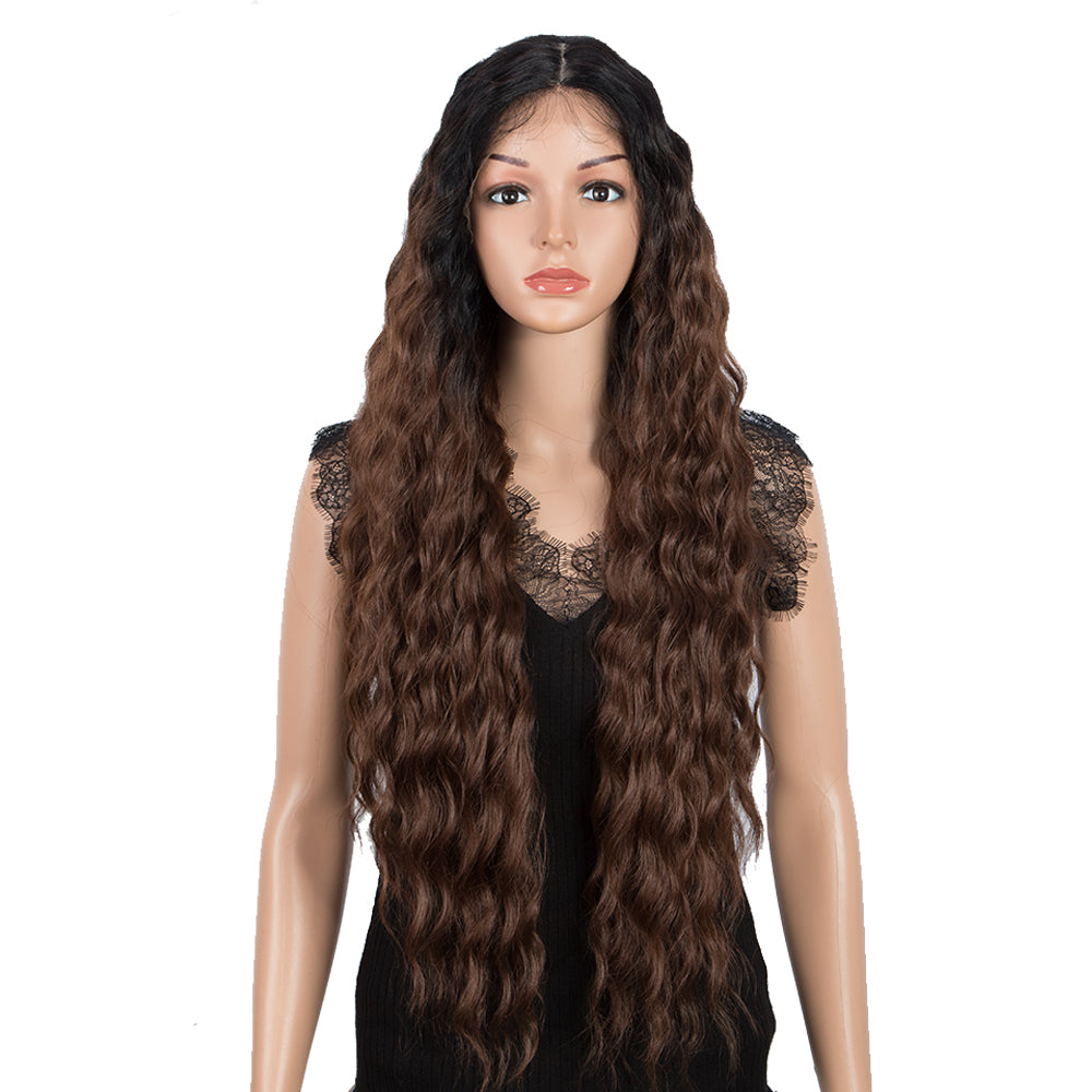 31 Inch Long Wavy Natural Color Wig | Gianna