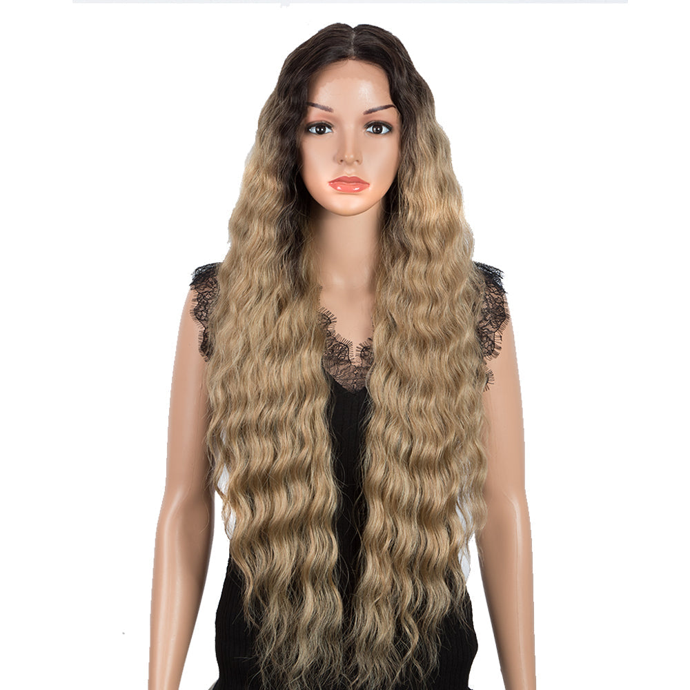 31 Inch Long Wavy Natural Color Wig | Gianna