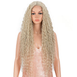 31 Inch Energetic Spring Curly Wig丨Dark Red