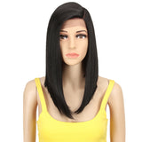 NOBLE Synthetic Lace Front Wig | Straight Lace Front Wig Side Part Wig 16 Inch For Women | EMA - Noblehair