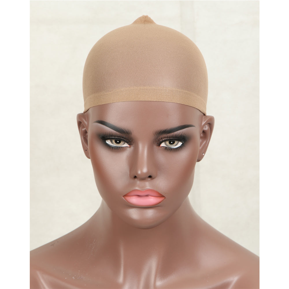 NOBLE Wig Caps | Stretchy Nylon Wig Caps Stocking Caps For Wigs | Wig Caps For Women Light Brown Color - Noblehair