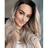 NOBLE Easy 360 Synthetic Lace Front Wig | 28 Inch Body Wave |  Creamy Blonde  | Grace - Noblehair