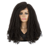 NOBLE MAKER Synthetic Lace Front Afro Dreadlock Wig | 21 inch Instant Weave 6 inch Side Lace Part Wig - Noblehair