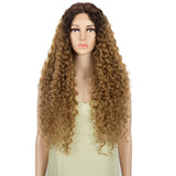 NOBLE Synthetic Lace Front Curly Wigs | Super Soft Long Curly Wig | 30 Inch BIO Hair Wigs 6 Colors - Noblehair