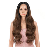 26 Inch Body Wave Middle Part Lace Wig Ombre Color| WILMA