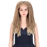NOBLE Dread Lock | Synthetic 3*6 Lace Front Dread locs Wigs | 23 Inch Full Lace Synthetic Faux Locs Braids Wig - Noblehair