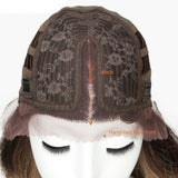 NOBLE Synthetic Lace Front Wigs For Women | 29 Inch Long Wave Black Wig | Samira - Noblehair