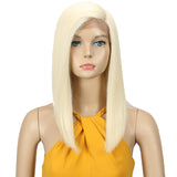 NOBLE Synthetic Lace Front Wig | Straight Lace Front Wig Side Part Wig 16 Inch For Women | EMA - Noblehair