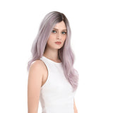 NOBLE 6.5*4.5 Mono Lace Wig | 22 Inch Natural Wavy | Light Lavender | Elin - Noblehair