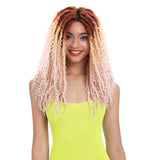 NOBLE Boho Fairy Crochet Hair Extensions  | 18 inch Pre-looped Boho Twist Crochet Hair | 3 Colors Avaiable 5 Packs/lot - Noblehair