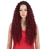 NOBLE Synthetic Lace Front Curly Wigs | Super Soft Long Curly Wig | 30 Inch BIO Hair Wigs 6 Colors - Noblehair