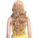 NOBLE Easy 360 Synthetic HD Lace Frontal Wigs For Women| 29 Inch Loose Wave | Streamer Gold Arika - Noblehair