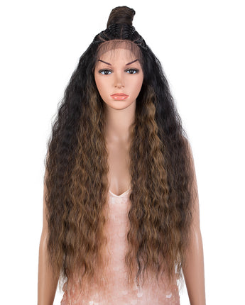 NOBLE 13*7 Synthetic Lace Frontal Wigs | 29 Inch Long Wavy Wig Colorful Wig | TORIA - Noblehair