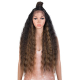 NOBLE 13*7 Synthetic Lace Frontal Wigs | 29 Inch Long Wavy Wig Colorful Wig | TORIA - Noblehair
