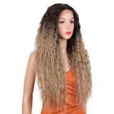 NOBLE Easy 360 Synthetic Lace Front Wig | 29 Inch Curly Wave | Dirty Blonde | Aurora - Noblehair