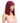 NOBLE Synthetic Non Lace Wig | 13 Inch Blunt Cut Bob Wigs with Bangs | Dark Red Wig Avril - Noblehair