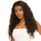 QVR Remy Human Hair 360 Lace Wig Body Wave 9A