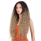 NOBLE Easy 360 Synthetic Lace Front Wig | 29 Inch Curly Wave | Dirty Blonde | Aurora - Noblehair