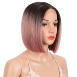 11 Inch Bob Passion Color Lace Front Wig | ALIA