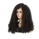 NOBLE MAKER Synthetic Lace Front Afro Dreadlock Wig | 21 inch Instant Weave 6 inch Side Lace Part Wig - Noblehair