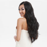 NOBLE Easy 360 Synthetic Lace Front Wig | 28 Inch Body Wave | Classic Black | Grace - Noblehair