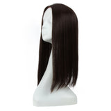 NOBLE Synthetic Clip in Hair Topper | Silica gel Lace Top Hair Pieces|#6 Hair Toupee - Noblehair
