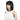 NOBLE Short Human Hair Bob Wigs with Bangs | 10" Machine Made Bob Wigs for Black Women | Dyed Green Hair Behind Ear Wigs ERIN - Noblehair